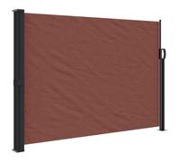 vidaXL Toldo Lateral retráctil marrón 140x600 cm