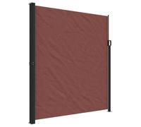 vidaXL Toldo lateral retráctil marrón 220 x 600 cm