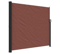 vidaXL Toldo lateral retráctil marrón 180x500 cm
