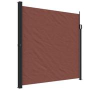 vidaXL Toldo lateral retráctil marrón 200x600 cm