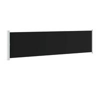vidaXL Toldo Lateral retráctil para Patio Negro 600x160 cm