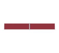 vidaXL Toldo Lateral retráctil Rojo 160x1200 cm