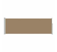 vidaXL Toldo Lateral retráctil Topo 300 x 100 cm Poliéster, Sombrilla Ajustable para Patio, soluciones de toldos, Pantalla de jardín, Refugio retráctil para Confort en terraza y jardín