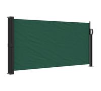 vidaXL Toldo Lateral retráctil Verde Oscuro 100x500 cm