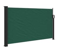 vidaXL Toldo Lateral retráctil Verde Oscuro 120x500 cm