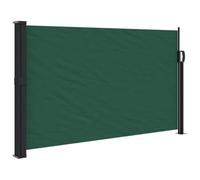 vidaXL Toldo Lateral retráctil Verde Oscuro 120x600 cm