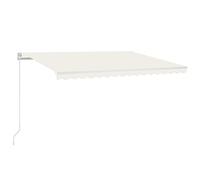 vidaXL Toldo Manual Retráctil Parasol Sombrilla para Jardín Patio Terraza