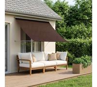 vidaXL Toldo Marrón 200 x 150 cm, Toldo moderno, protección UV, ajustable, jardín retráctil, sol y funcionalidad en