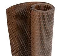 vidaXL Toldo para balcón ratán sintético marrón y Negro 1000x90 cm, Pantalla de balcón, Pantalla de privacidad de jardín, Pantalla de Cerca