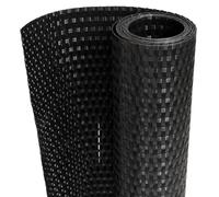 vidaXL Toldo para balcón ratán sintético Negro 300x90 cm, Pantalla de balcón, Pantalla de privacidad de jardín, Pantalla de Cerca, Pantalla de jardín