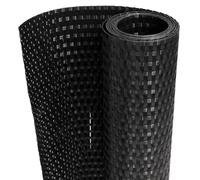 vidaXL Toldo para balcón ratán sintético Negro 400x100 cm, Pantalla de balcón, Pantalla de privacidad de jardín, Pantalla de Cerca, Pantalla de jardín