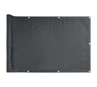 vidaXL Toldo para Balcón Tela Oxford Gris Antracita 90x600 cm Lona de Terraza