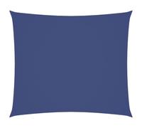 vidaXL Toldo Parasol Lona Protector Solar Sombra de Patio Jardín Terraza Balcón Parque Exterior de Vela Rectangular de Tela Oxford Azul 2,5x3 m