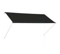 vidaXL Toldo retráctil 250x150 cm Gris Antracita