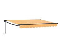 VidaXL Toldo retráctil Arena 3,5 x 2,5 m, Jardín y Terraza, Toldo Exterior Moderno, Tienda Retractable, Protección Duradera Contra El Tiempo