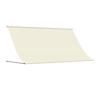 vidaXL Toldo retráctil de Tela y Acero Crema 300x150 cm, toldo de Patio, toldo de Ventana, toldo de balcón, toldo retráctil, toldo de Patio retráctil