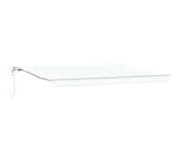 vidaXL Toldo Retráctil Eléctrico 450 x 350 cm, Toldo eléctrico Ajustable, Moderno, protección al Aire Libre, Resistente al Clima, Mecanismo retráctil