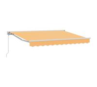 vidaXL Toldo retráctil Manual Arena 5 x 3,5 m Poliéster y Aluminio