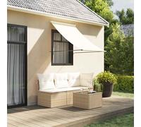 vidaXL toldo retráctil toldos retráctiles toldo de patio