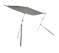 vidaXL Toldo T-Top Extensión, Capota Impermeable para Barco de Pesca Esquí, Cubierta de Embarcación, Pantalla de Extensión de Cortina, Gris Antracita