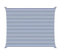 vidaXL Toldo Vela de Sombra Azul y 5 x 4 m 100% Poliéster Oxford, Sombra Exterior, Resistente al UV, Toldos Rectangulares, Cubierta de Poliéster, Moderna Terraza, a Prueba de Agua