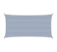 vidaXL Toldo Vela de Sombra Azul y 6 x 3 m 100% Poliéster Oxford, Sombra Exterior, Resistente al UV, Toldos Rectangulares, Cubierta de Poliéster, Moderna Terraza, a Prueba de Agua
