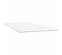 vidaXL Topper de colchón 100x220x5 cm, cubrecolchón, Protector de colchón, cubrecolchón Suave, Funda de colchón, Capa Superior de colchón