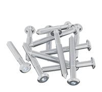 vidaXL Tornillo 12 pcs Plateado M6 x 50 mm Acero, Aventuras, cilíndricas, expediciones, de noche, mostrando vistas únicas y experiencias inolvidables a lo largo del viaje