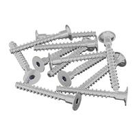 vidaXL Tornillo 12 pcs Recubierto de zinc 5 x 40 mm Hierro, Técnicas modernas para crear estructuras de alta calidad y diseños funcionales