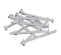 vidaXL Tornillo 1200 pcs Plateado M6 x 85 mm Acero, Aventuras, cilíndricas, expediciones, de noche, mostrando vistas únicas y experiencias inolvidables a lo largo del viaje