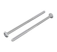 vidaXL Tornillo 2 pcs Plateado M6 x 120 mm Acero, Aventuras, cilíndricas, expediciones, de noche, mostrando vistas únicas y experiencias inolvidables a lo largo del viaje