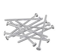 vidaXL Tornillo 800 pcs Plateado M6 x 120 mm Acero, Aventuras, cilíndricas, expediciones, de noche, mostrando vistas únicas y experiencias inolvidables a lo largo del viaje