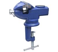 vidaXL Tornillo de Banco Mordaza de Sujeción Trabajo Deslizamiento Cruzado Transversal Base Giratorio para Máquinas Hierro Fundido 60 mm