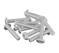 vidaXL Tornillo de Bloqueo de Cabeza 12 pcs Plateado M6 x 35 mm Acero, Tanques cilíndricos, diseño industrial, otra maquinaria, aplicaciones, pruebas de eficiencia y soluciones personalizadas para in