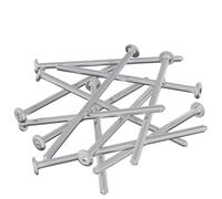 vidaXL Tornillos de Muebles 800 pcs Plateado Acero, Fijaciones para sala, tornillos de acero duraderos, uso interior, exterior, proyectos de ensamblaje, resistencia al óxido