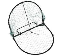 vidaXL Trampa para Pájaros, Red de Captura para Aves, Jaula Portátil Plegable, Trampa Humanitaria para Jardín Granja Patio, Acero Verde