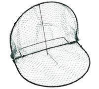 vidaXL Trampa para Pájaros, Red de Captura para Aves Vivas, Protección para Cultivos, Trampa Humanitaria para Animales, Acero Verde