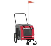 vidaXL Transportador de MascotasTransporte de AnimalesRemolque para Perros