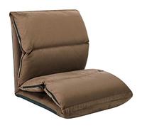 vidaXL Tumbona de Suelo Plegable Cama Chaise Longue de Inviotados Sofá Ligera Duradera Suave Cómoda Ajustable Interior Exterior Microfibra Gris Taupe