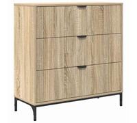 vidaXL Unidad de Almacenamiento Buffet Rectangular, Armario Moderno, Sideboard, Organizador para la Sala de Estar, Comedor, Cocina, Muebles para el Hogar