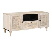 vidaXL Unidades de TV con cajón 105 x 33 x 46 cm Madera contrachapada, Mueble Moderno para el salón, Unidad TV Rectangular, Armario montado en la Pared, soluciones funcionales