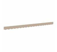 vidaXL Valance de toldo Beige 380 x 20 cm Lona, Toldo de Lona Moderno, Sombra Exterior Duradera, protección Solar y Canopy Estiloso para reuniones Familiares