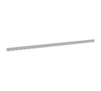 vidaXL Valance de toldo Gris Claro 580 x 20 cm Lona, Toldo de Lona Moderno, Sombra Exterior Duradera, protección Solar y Canopy Estiloso para reuniones Familiares