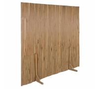 vidaXL Panel de Valla de Bambú Marrón 180x170 cm Separador de Espacios Jardín