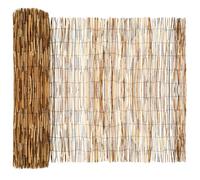 vidaXL Valla de Jardín Carbonizado, Moderna, Cerca de Jardín Resistente al Clima, Barrera Ecológica, Reja Privacidad de Metal Rectangular