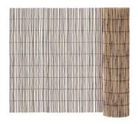 vidaXL Valla de jardín de caña 300x80 cm, Valla de caña, Cerca de caña, vallado de jardín de caña, Pantalla de caña, Rollos de caña, Panel de Valla