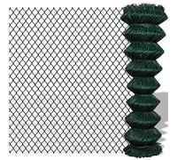 vidaXL Valla de malla 1,5 x 15 m Verde