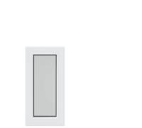 vidaXL Ventana de bodega color interno blanco RISOR 35 x 70 cm | Garantiza la durabilidad y, adecuado para diferentes interiores y exteriores, líneas limpias y decoración mínima