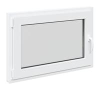 vidaXL Ventana de sótano oscilante y abatible RISOR 90 x 50 cm