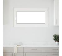 vidaXL Ventana de sótano "RISOR" 110x50 cm oscilobatiente DIN derecha
